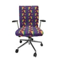 thumbnail image 1 of Ambesonne Pride Office Chair Cover Stretchable High Back, Rainbow Hearts Pattern LGBT, Multicolor, 1 of 6