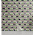 thumbnail image 1 of Ambesonne Psychedelic Peel & Stick Wallpaper for Home, Eyes on Funky Geometric, 13"x72", Fuchsia Green and Blue, 1 of 2