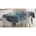 thumbnail image 1 of Ambesonne Psychedelic Tablecloth Rectangular Table Cover, Celestial Cosmic, 60"x90", Multicolor, 1 of 4