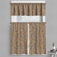 thumbnail image 1 of Ambesonne Psychedelic Valance & Curtain, Funky Hippie Folk, 55"x45", Multicolor, 1 of 6