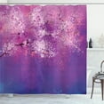 thumbnail image 1 of Ambesonne Purple Shower Curtain, Romantic Paint, 69"Wx70"L, Fuchsia Purple, 1 of 5