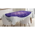 thumbnail image 1 of Ambesonne Purple Tablecloth Rectangular Table Cover, Traditional Design, 60"x84", Purple, 1 of 4