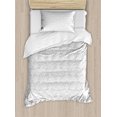thumbnail image 1 of Ambesonne Quatrefoil Duvet Cover Sets, Persia Design, 2-Twin, Dust, 1 of 3