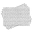 thumbnail image 1 of Ambesonne Quatrefoil Place Mats Set of 4, Persia Design, Standard Size, Dust, 1 of 6