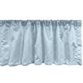 thumbnail image 1 of Ambesonne Quatrefoil Window Valance, Thin Line Tracery, 54" X 18", Pale Azure Blue White, 1 of 3