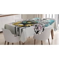 thumbnail image 1 of Ambesonne Queen Tablecloth Rectangular Table Cover, Arms Shield Design, 60"x90", Multicolor, 1 of 4