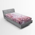 thumbnail image 1 of Ambesonne Rainbow Fitted Sheet, Vibrant Colored Striped, Twin Size, Multicolor, 1 of 2