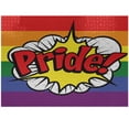 thumbnail image 1 of Ambesonne Rainbow Jigsaw Puzzle Durable Cardboard, Pop Art Comics Pride, 1000 pcs, Multicolor, 1 of 5