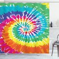 thumbnail image 1 of Ambesonne Rainbow Shower Curtain, Rainbow Tie Dye Effect, 69"Wx75"L, Multicolor, 1 of 5