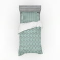 thumbnail image 1 of Ambesonne Retro Bedding Set 3 Pcs, Abstract Tile Lattice Mosaic, Twin, Multicolor, 1 of 3