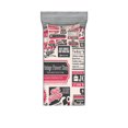 thumbnail image 1 of Ambesonne Retro Fitted Sheet & Pillow Sham Set, News Magazine Design, Twinxl, Pink Beige Grey Teal, 1 of 2