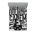 thumbnail image 1 of Ambesonne Retro Fitted Sheet & Pillow Sham Set, Rock Music Poster Image, Queen, Beige and Black, 1 of 3