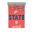 thumbnail image 1 of Ambesonne Retro Fitted Sheet & Pillow Sham Set, Success Motivating Words, Queen, Red Charcoal, 1 of 3