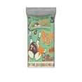 thumbnail image 1 of Ambesonne Retro Fitted Sheet & Pillow Sham Set, Vintage Bowling Poster, Twin, Fern Green Burgundy, 1 of 2