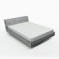 thumbnail image 1 of Ambesonne Retro Fitted Sheet, Small Pastel Polka Dots, Queen Size, Multicolor, 1 of 2