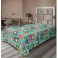 thumbnail image 1 of Ambesonne Retro Flat Sheet, Hipster Photo Cameras, TwinXL Size, Multicolor, 1 of 1