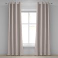 thumbnail image 1 of Ambesonne Retro Grommet Curtain, Geometric Chevron Zig Zag, 50" x 84", Cream and Lavender, 1 of 6