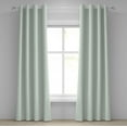 thumbnail image 1 of Ambesonne Retro Grommet Curtain, Polka Dots Classic, 50" x 120", Almond Green, 1 of 6