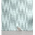 thumbnail image 1 of Ambesonne Retro Peel & Stick Wallpaper for Home, Big Dots Circles Shabby, 13"x72", Pale Blue White, 1 of 6