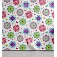 thumbnail image 1 of Ambesonne Retro Peel & Stick Wallpaper for Home, Chamomiles and Hearts, 13"x36", Multicolor, 1 of 6