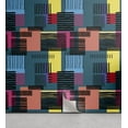 thumbnail image 1 of Ambesonne Retro Peel & Stick Wallpaper for Home, Vintage Geometric Shapes, 13"x100", Multicolor, 1 of 6