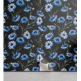thumbnail image 1 of Ambesonne Retro Peel & Stick Wallpaper for Home, Watercolor Cornflowers Plot, 13"x100", Dark Violet Blue and Grey, 1 of 1