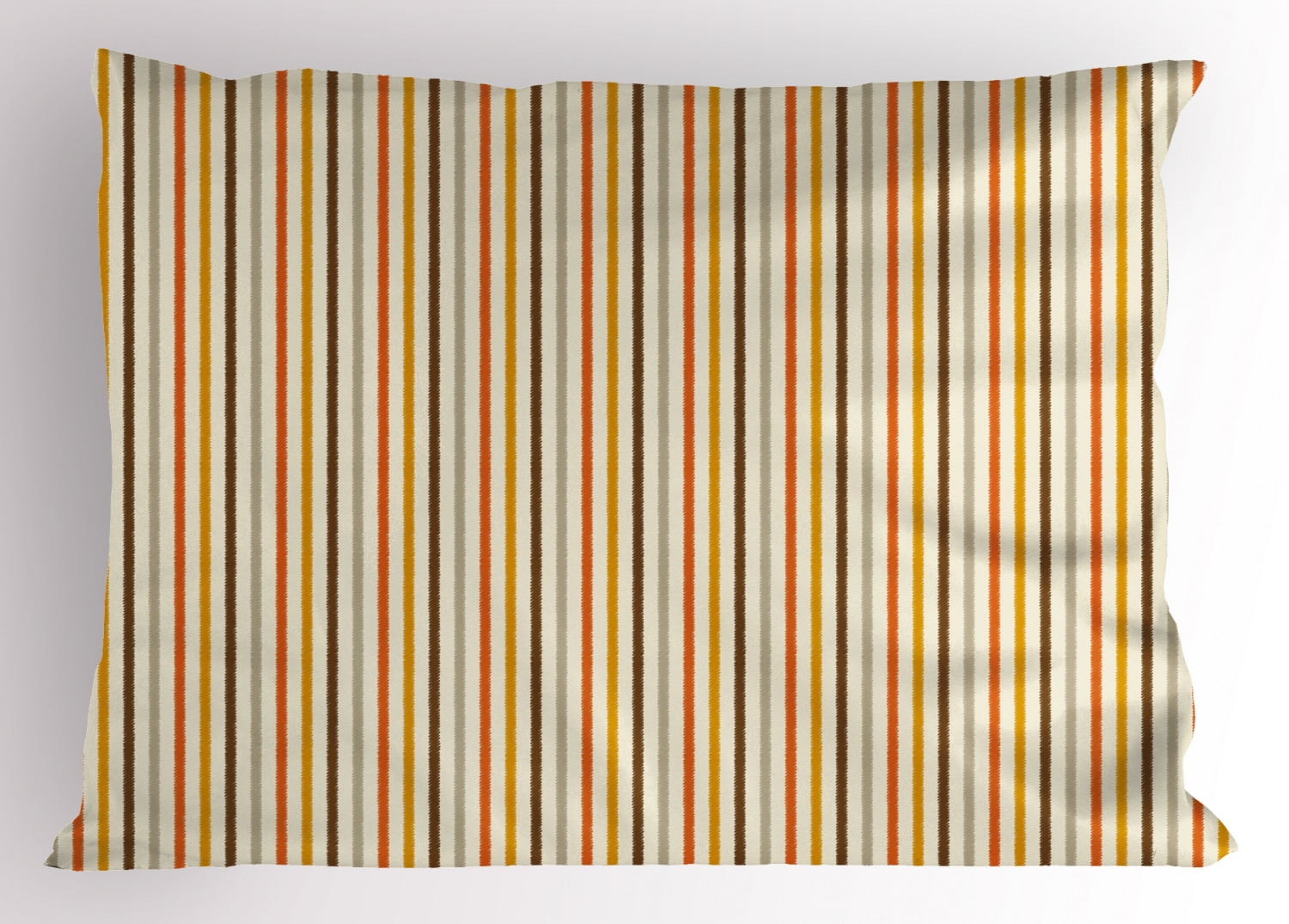 Ambesonne retro pillow sham colorful fashion stripes 26 x 20