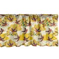 thumbnail image 1 of Ambesonne Retro Window Valance, Birds Carrying Letters, 54" X 18", Multicolor, 1 of 3