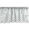 thumbnail image 1 of Ambesonne Retro Window Valance, Minimalist Arrows, 54" X 12", Pale Peach Turquoise, 1 of 3