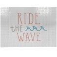 thumbnail image 1 of Ambesonne Ride the Wave Jigsaw Puzzle, Exotic Sports, Heirloom-Quality Fun Activity for Family Durable Cardboard, 1000 pcs, Pale Pink Aqua, 1 of 5