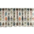 thumbnail image 1 of Ambesonne Robot Window Valance, Super Robot, 54" X 18", Multicolor, 1 of 3