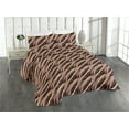 thumbnail image 1 of Ambesonne Rock Pattern Quilted Bedspread Set 3 Pcs, Natural Stone Print, Twin, Umber Warm Taupe, 1 of 4