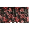 thumbnail image 1 of Ambesonne Romantic Window Valance, Paisley Flower Pattern, 54" X 18", Multicolor, 1 of 5