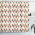 thumbnail image 1 of Ambesonne Rooster Shower Curtain, Agriculture Harvest Theme, 69"Wx84"L, Multicolor, 1 of 5