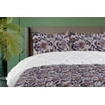 thumbnail image 1 of Ambesonne Rose Down Alternative Quilt Comforter, Gothic Flowers Vintage Print, Twin, Blush Quartz and Dried Rose, 1 of 1