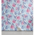 thumbnail image 1 of Ambesonne Rose Peel & Stick Wallpaper for Home, Fantasy Winter Flowers Surreal, 13"x36", Sky Blue Blush Eggplant, 1 of 1
