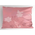 thumbnail image 1 of Ambesonne Rose Pillow Sham, Fantasy Spring Nature, 36" X 20", Pale Rose Rose, 1 of 2