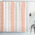 thumbnail image 1 of Ambesonne Rose Shower Curtain, Art Classical Victorian Motifs, 69"Wx84"L, Salmon White, 1 of 4