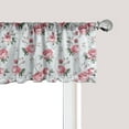 thumbnail image 1 of Ambesonne Rose Window Valance, Pink Blossom English Flora, 54" X 18", Reseda Green Pink, 1 of 3