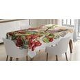 thumbnail image 1 of Ambesonne Rowan Tablecloth Rectangular Table Cover, Colorful Bird and Shrubs, 60"x90", Multicolor, 1 of 4