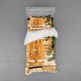 thumbnail image 1 of Ambesonne Rustic Bedding Set 3 Pcs, Countryside Shutters, Twin XL, Beige Green, 1 of 2
