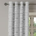 thumbnail image 1 of Ambesonne Rustic Home Grommet Curtain Single Panel, Parquet Wood Retro, 50"x60", Taupe Grey, 1 of 5