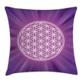 thumbnail image 1 of Ambesonne Sacred Geometry Overlap Circles Pillow Cover, 1 of 1