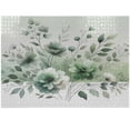 thumbnail image 1 of Ambesonne Sage Green Jigsaw Puzzle, Modern Farmhouse Leafy, Heirloom-Quality Fun Activity for Family Durable Cardboard, 1000 pcs, Off White Cadet Blue, 1 of 5