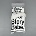 thumbnail image 1 of Ambesonne Saying Bedding Set 3 Pcs, Cool Story Babe Sarcasm, Twin, White Black, 1 of 2
