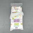 thumbnail image 1 of Ambesonne Saying Bedding Set 3 Pcs, Today is a Day, Twin, Multicolor, 1 of 3