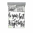 thumbnail image 1 of Ambesonne Saying Fitted Sheet & Pillow Sham Set, Do Not Stress Do Your Best, Queen, Pale Green Black White, 1 of 2