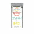 thumbnail image 1 of Ambesonne Saying Fitted Sheet & Pillow Sham Set, Positive Words, Twinxl, Multicolor, 1 of 2