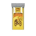 thumbnail image 1 of Ambesonne Saying Fitted Sheet & Pillow Sham Set, Retro Words Bike Summer Art, Twin, Mustard Brown and Red, 1 of 2