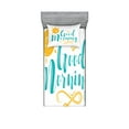 thumbnail image 1 of Ambesonne Saying Fitted Sheet & Pillow Sham Set, Smiling Sun and Wavy Letters, Twinxl, Turquoise Earth Yellow, 1 of 2